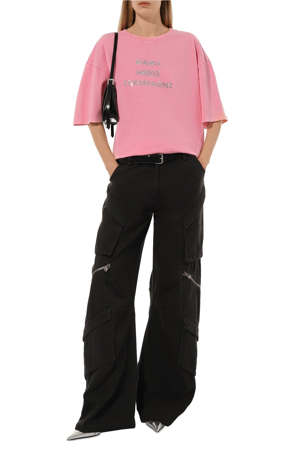 Хлопковая футболка SEVEN LAB розового цвета по цене 8610 руб., арт. CTR1.01.336.355.2801, фото 2 Хлопковая футболка SEVEN LAB, арт. CTR1.01.336.355.2801, фото 2