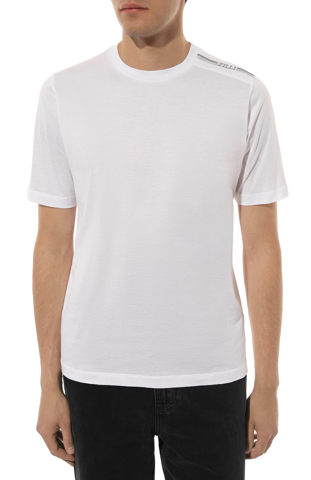 Хлопковая футболка ZILLI, арт. TSR001M0110VFST00, фото 3