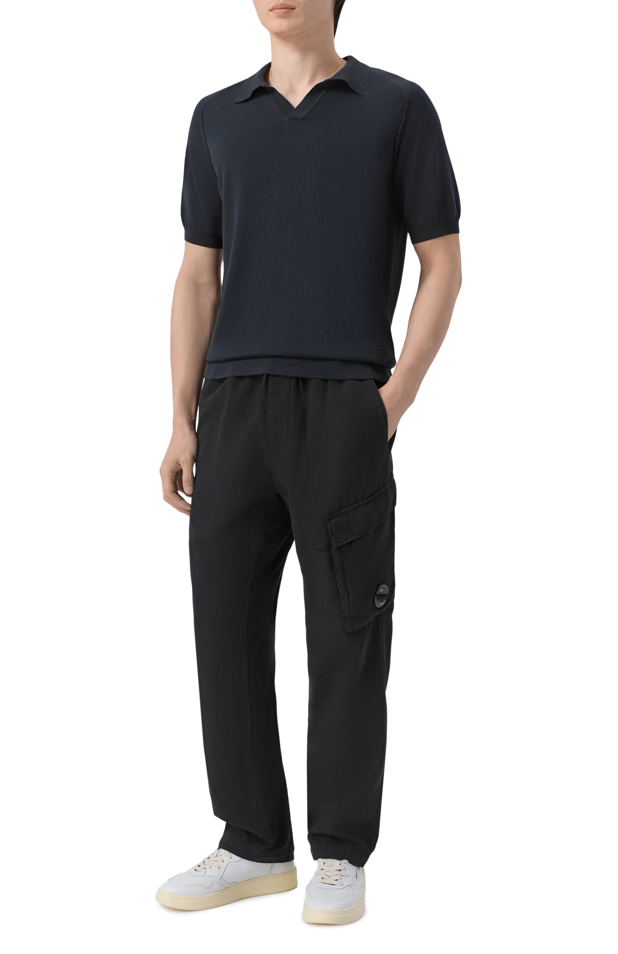 Хлопковое поло C.P. COMPANY, арт. 20CMKN104A/0063230, фото 2