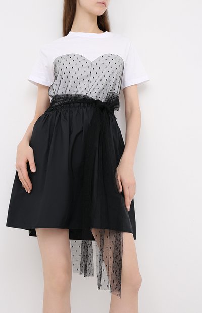 Хлопковое платье REDVALENTINO, арт. UR3MJ05C/5CG, фото 3