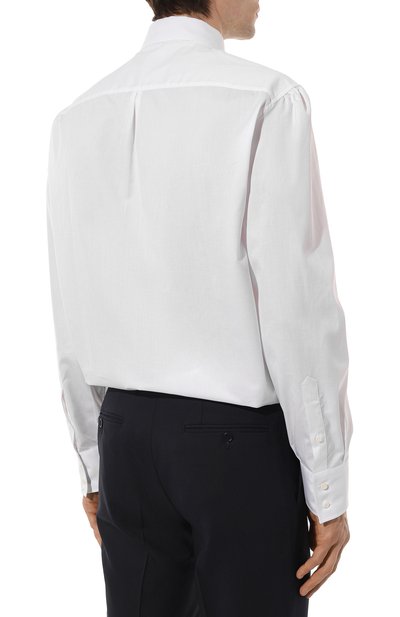 Хлопковая сорочка BRUNELLO CUCINELLI, арт. M0UC40028, фото 5