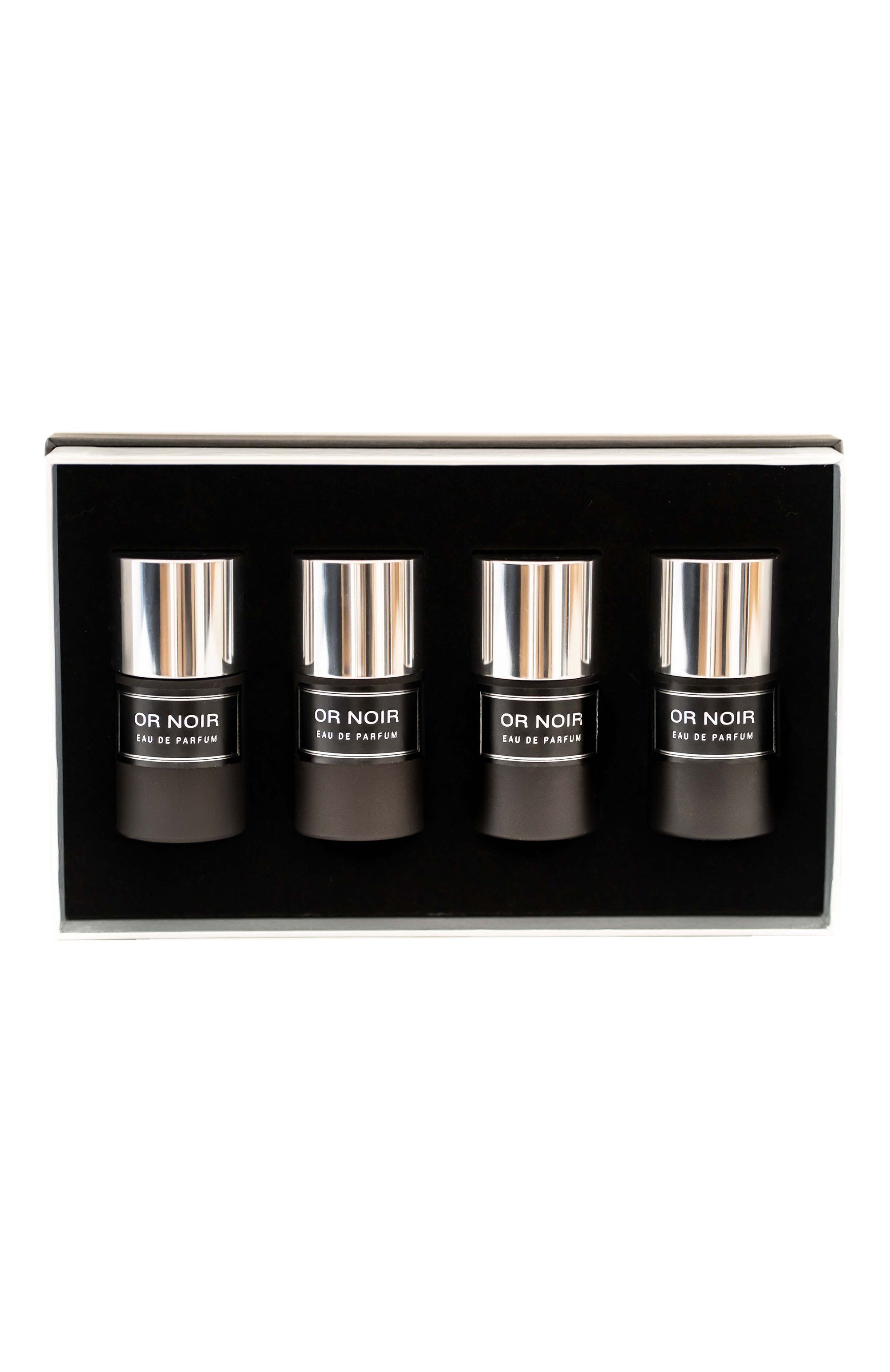 Парфюмерный набор or noir (4x15ml) HFC бесцветного цвета по цене 25000 руб., арт. 3760354920467, фото 2 Парфюмерный набор or noir (4x15ml) HFC, арт. 3760354920467, фото 2