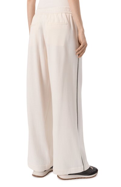 Брюки из хлопка и шелка BRUNELLO CUCINELLI, арт. MD828SM689, фото 4