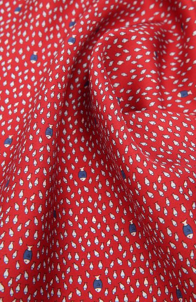 Шелковый платок ZEGNA бордового цвета по цене 11350 руб., арт. Z9J00/39A, фото 2 Шелковый платок ZEGNA, арт. Z9J00/39A, фото 2