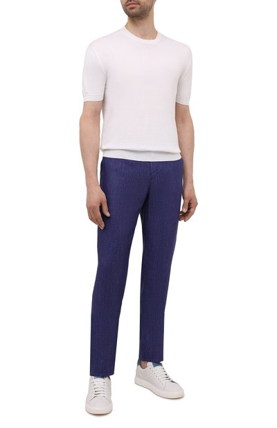 Льняные брюки ZILLI SPORT, арт. M0V-D0170-LIN01/S001, фото 2