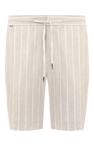 Шорты изо льна и хлопка BOSS, арт. 50514656, фото 1