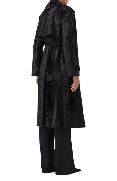 Пальто из каракульчи MVST, арт. M031/BROADTAIL BLACK, фото 4