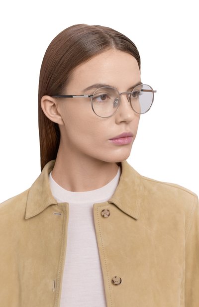 Оправа GUCCI серебряного цвета по цене 43100 руб., арт. GG19660K 001, фото 3 Оправа GUCCI, арт. GG19660K 001, фото 3