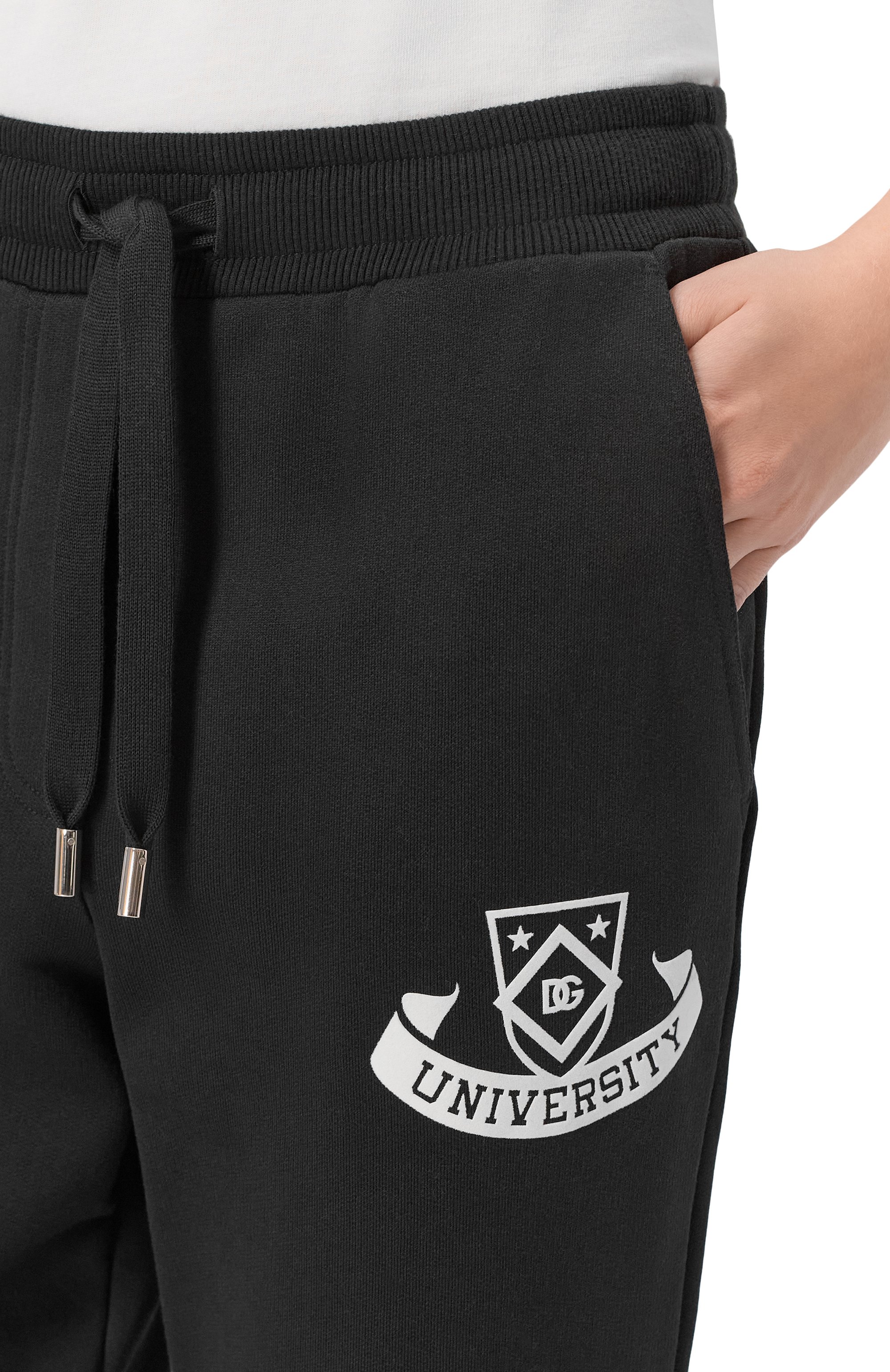 Хлопковые джоггеры DOLCE & GABBANA, арт. FTCQGZ/GDDC6, фото 5