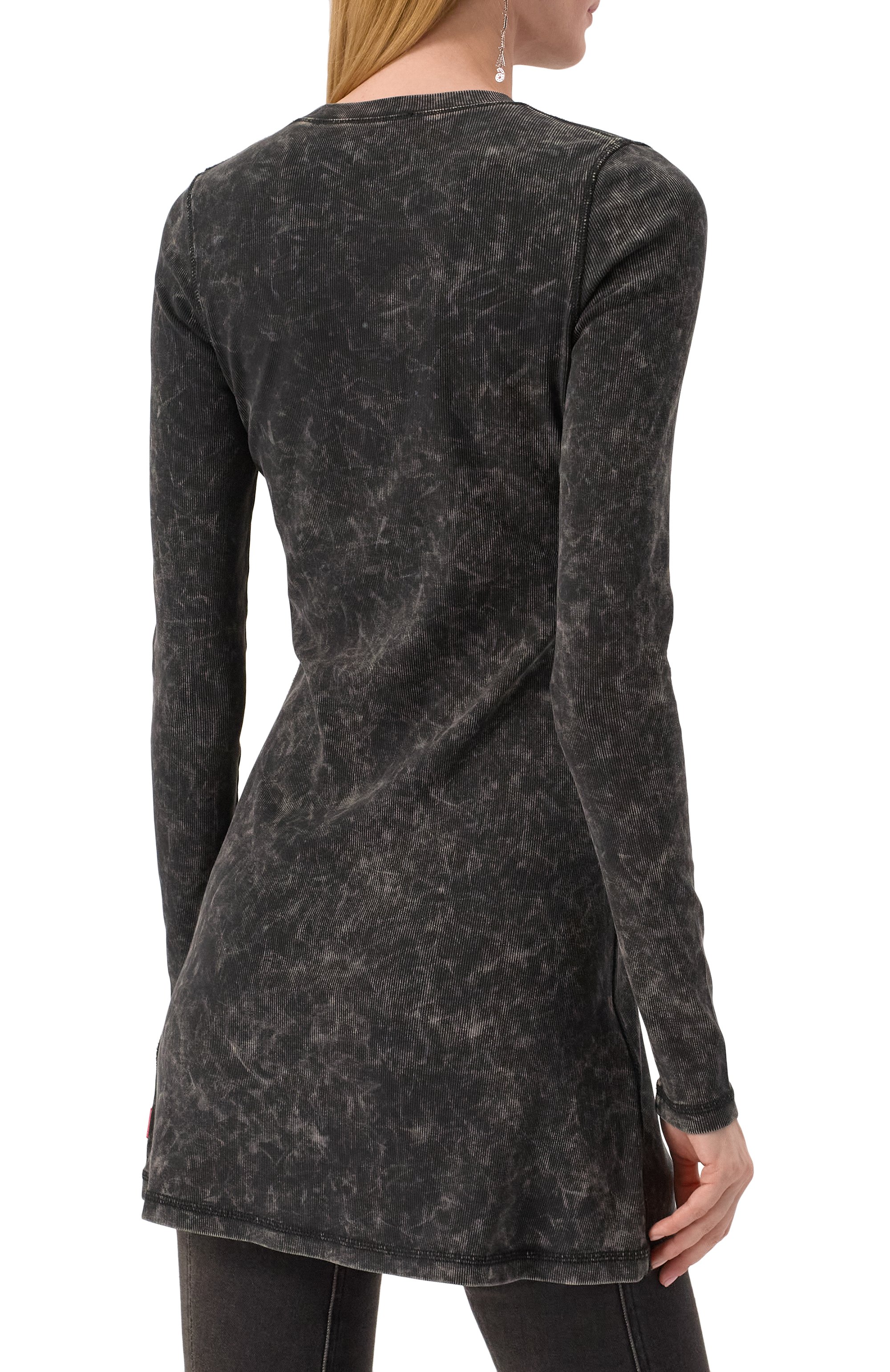 Хлопковое платье DIESEL, арт. A17318/0AKBU, фото 4