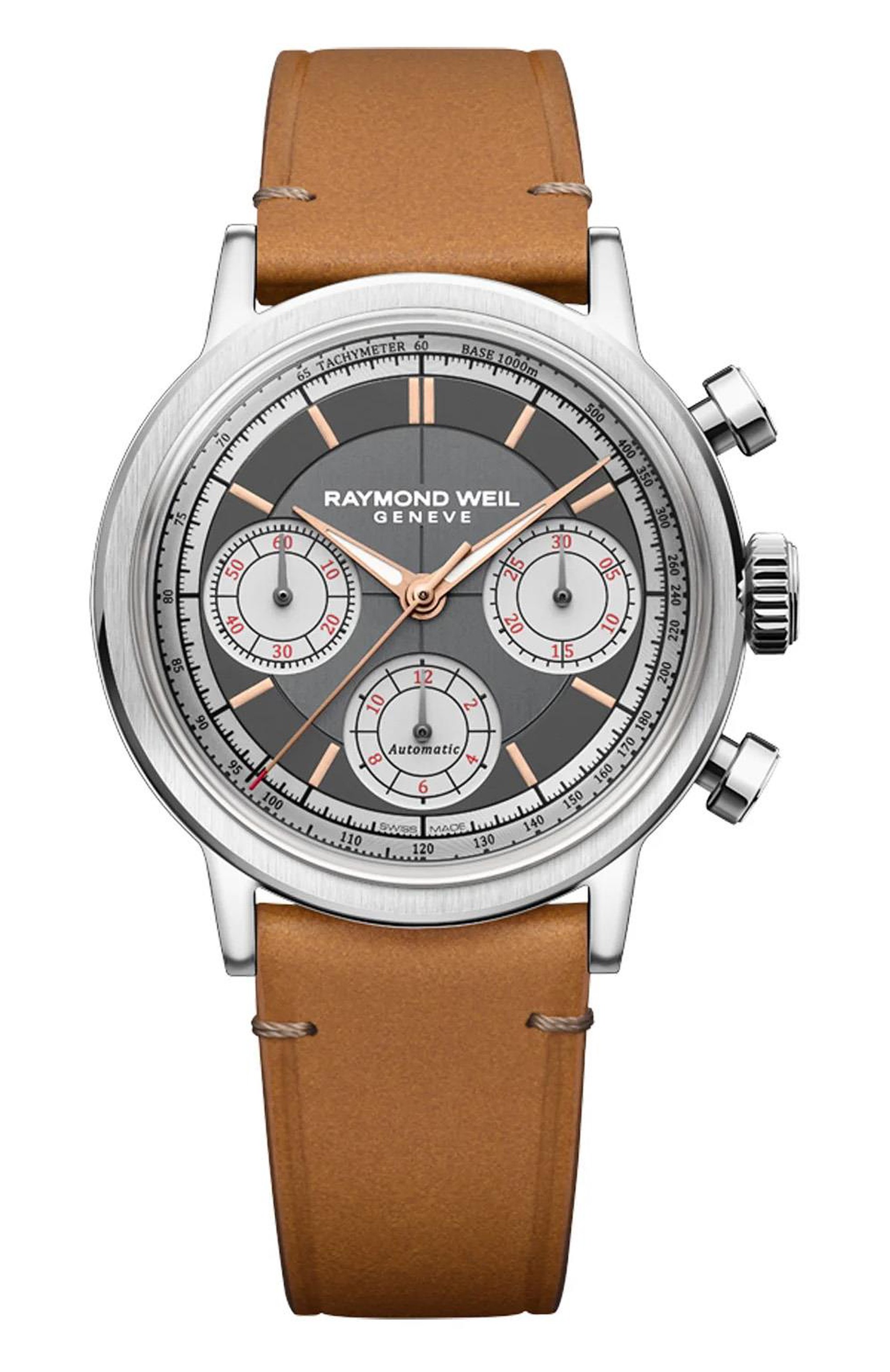 Часы millesime tri-compax automatic chronograph anthracite RAYMOND WEIL, арт. 7765-STC-60651, фото 1