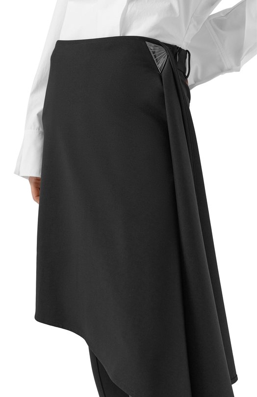 Брюки из вискозы The Attico 260WCP00288/VVP002AA Чёрный  260WCP00288/VVP002AA Фото 5