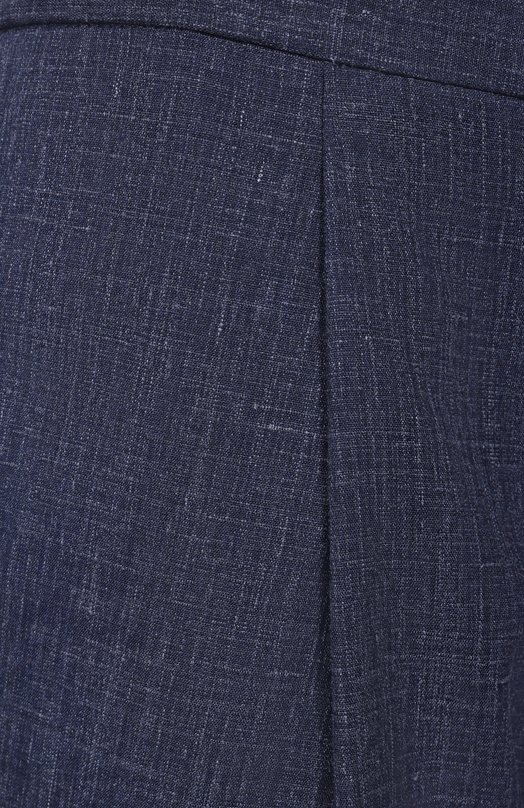 Брюки из шерсти и шелка Giorgio Armani GM001193/TE13965 Синий  GM001193/TE13965 Фото 6