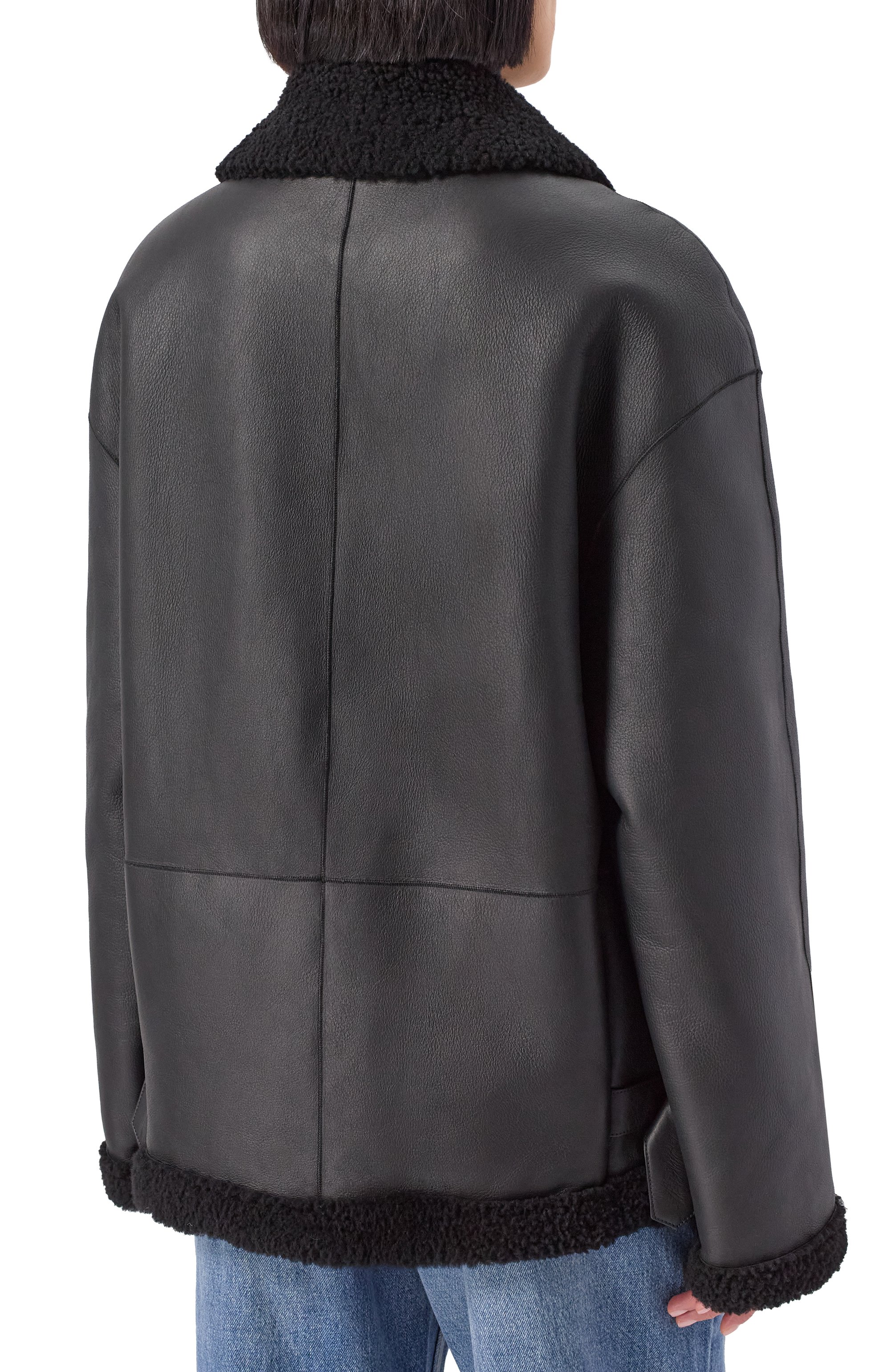 Двусторонняя дубленка MOLLY MOSS, арт. 0106, фото 4