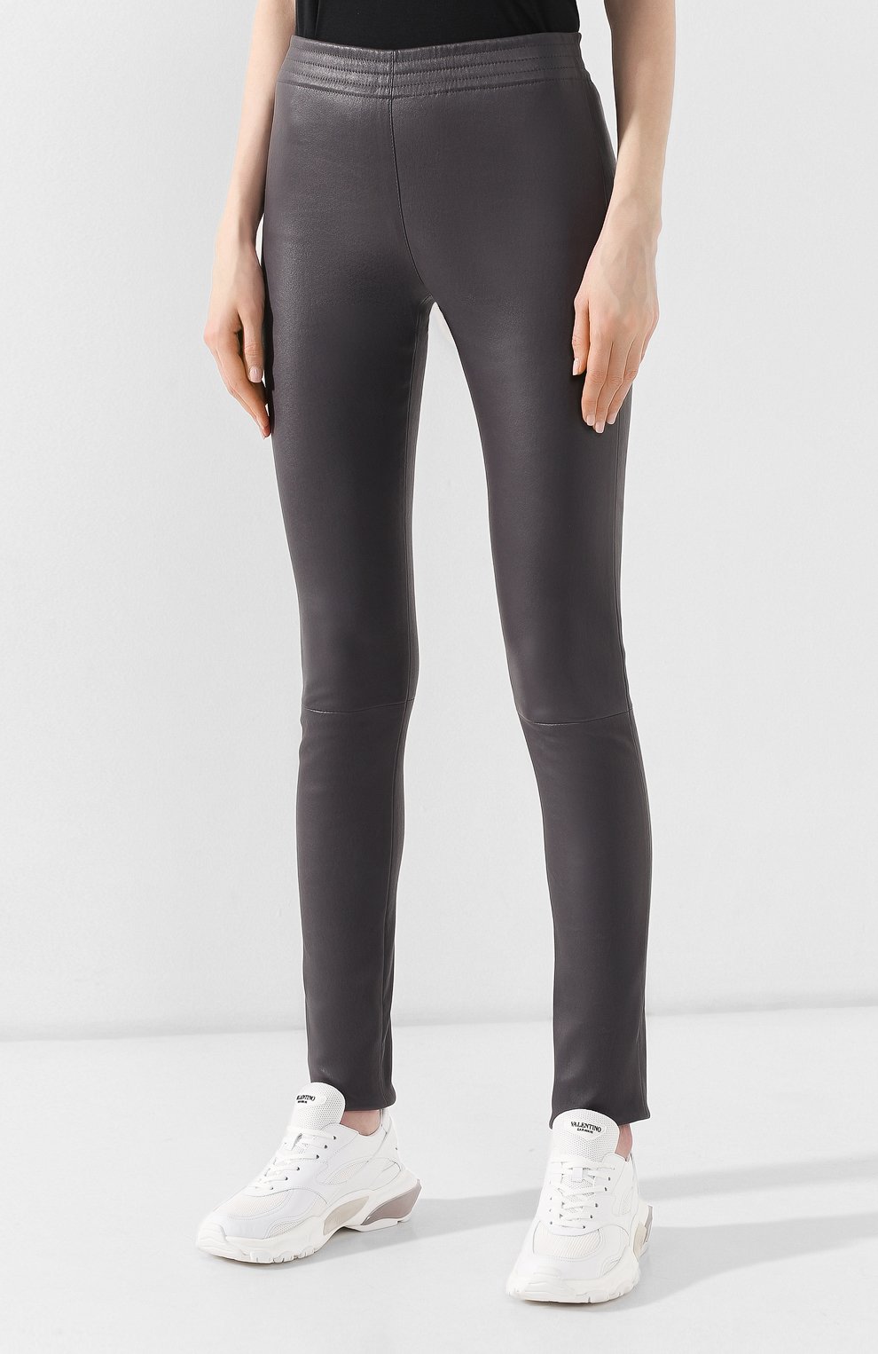 Кожаные легинсы DROME, арт. DPD1717C/D074C, фото 3