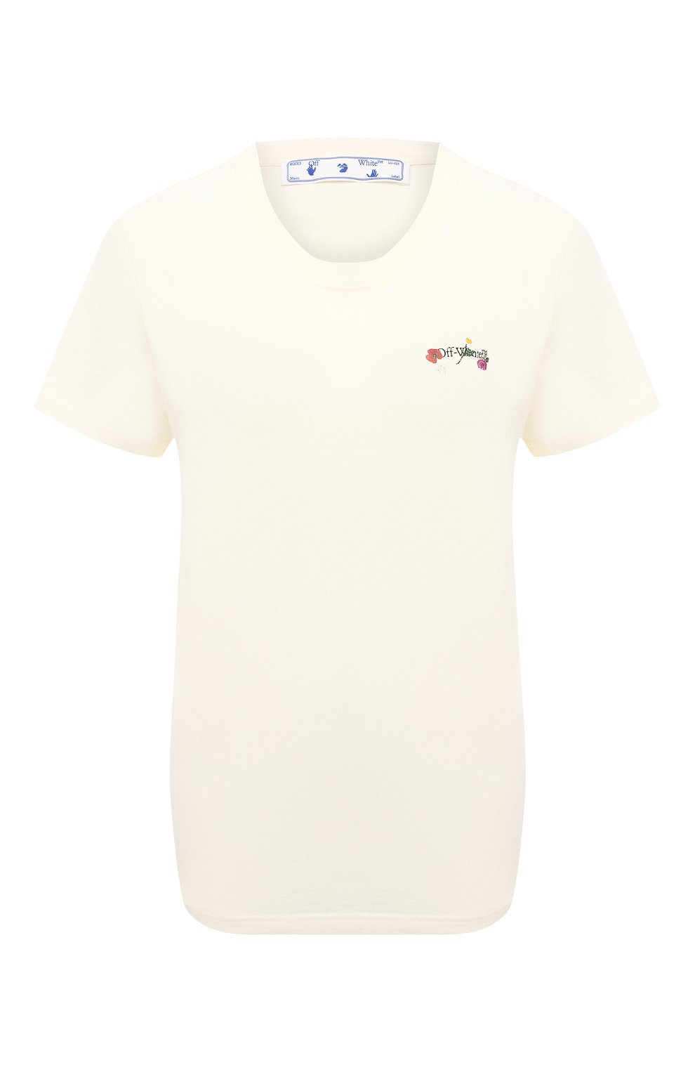 Хлопковая футболка OFF-WHITE, арт. 0WAA049R21JER003, фото 1