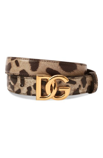 Женский кожаный ремень DOLCE & GABBANA, арт. BE1447/AX566