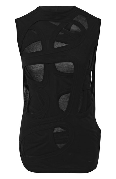 Женский хлопковый топ RICK OWENS, арт. RP19S6104/UC