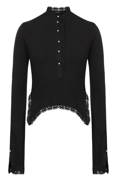 Женская хлопковый топ ANN DEMEULEMEESTER, арт. B0014521/FA766