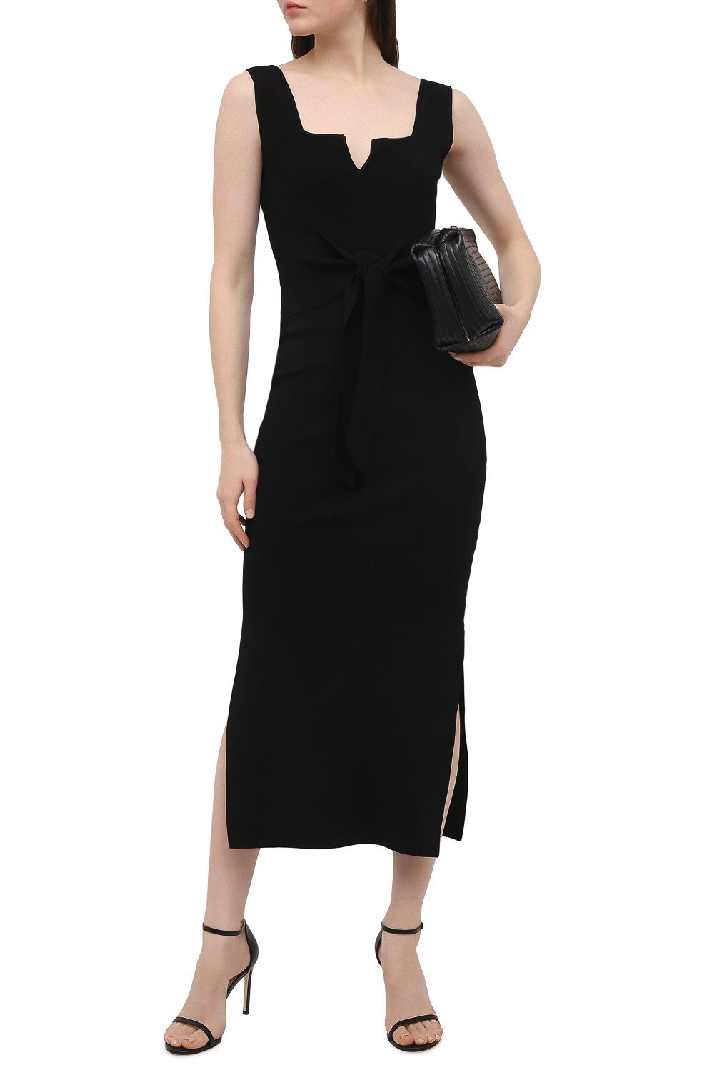 Кожаные босоножки nudist song STUART WEITZMAN, арт. S6755, фото 2