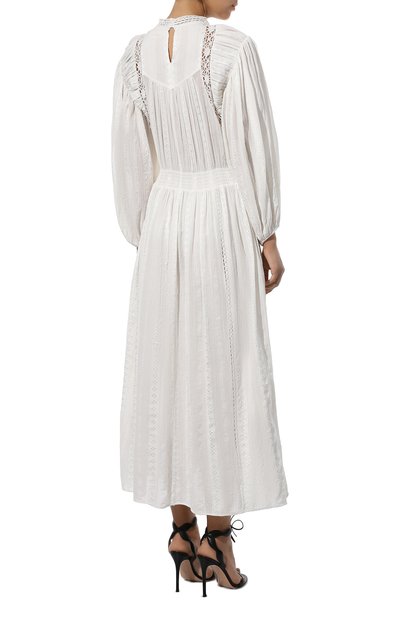 Платье из хлопка и вискозы ISABEL MARANT ETOILE, арт. R02116-22P037E/JAENA, фото 4