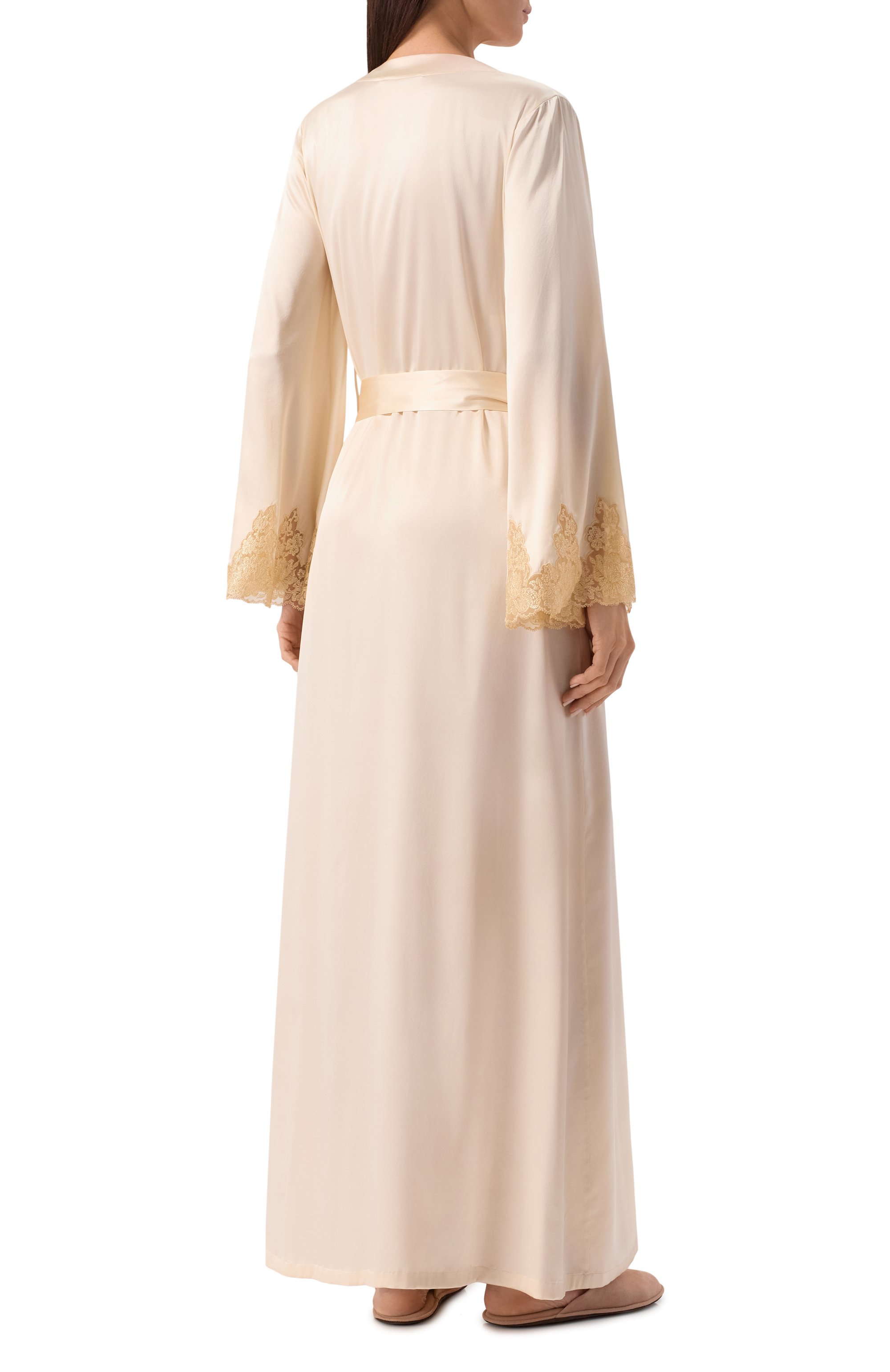 Шелковый халат I.D. SARRIERI, арт. L4676, фото 4