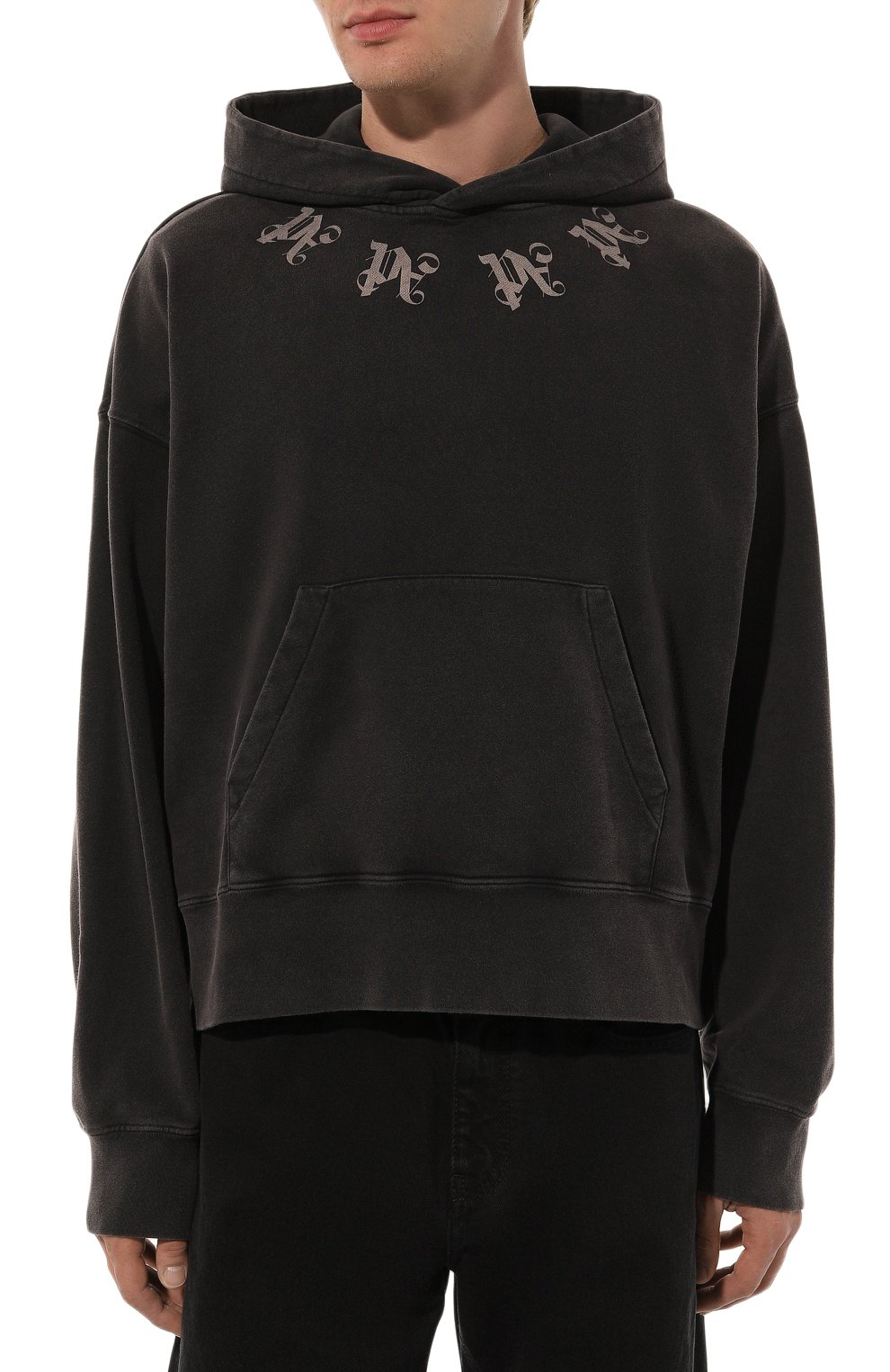 Хлопковое худи PALM ANGELS, арт. PMBB058F24FLE002, фото 3