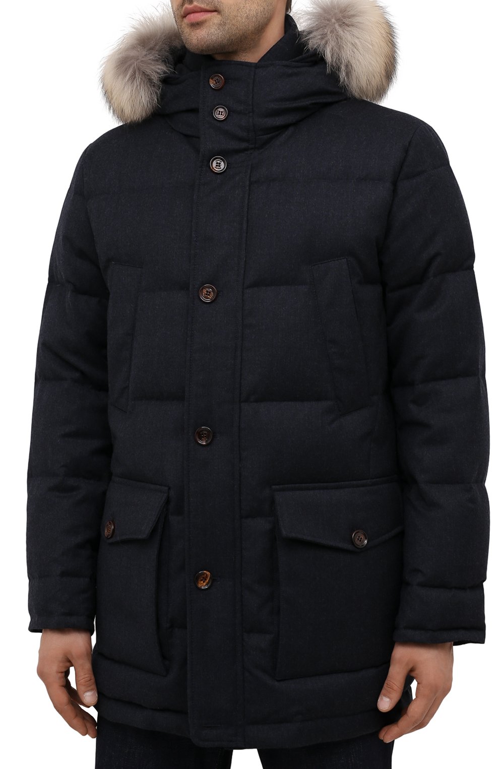 Пуховик с меховой отделкой KIRED, арт. WANIEW7405008002, фото 3