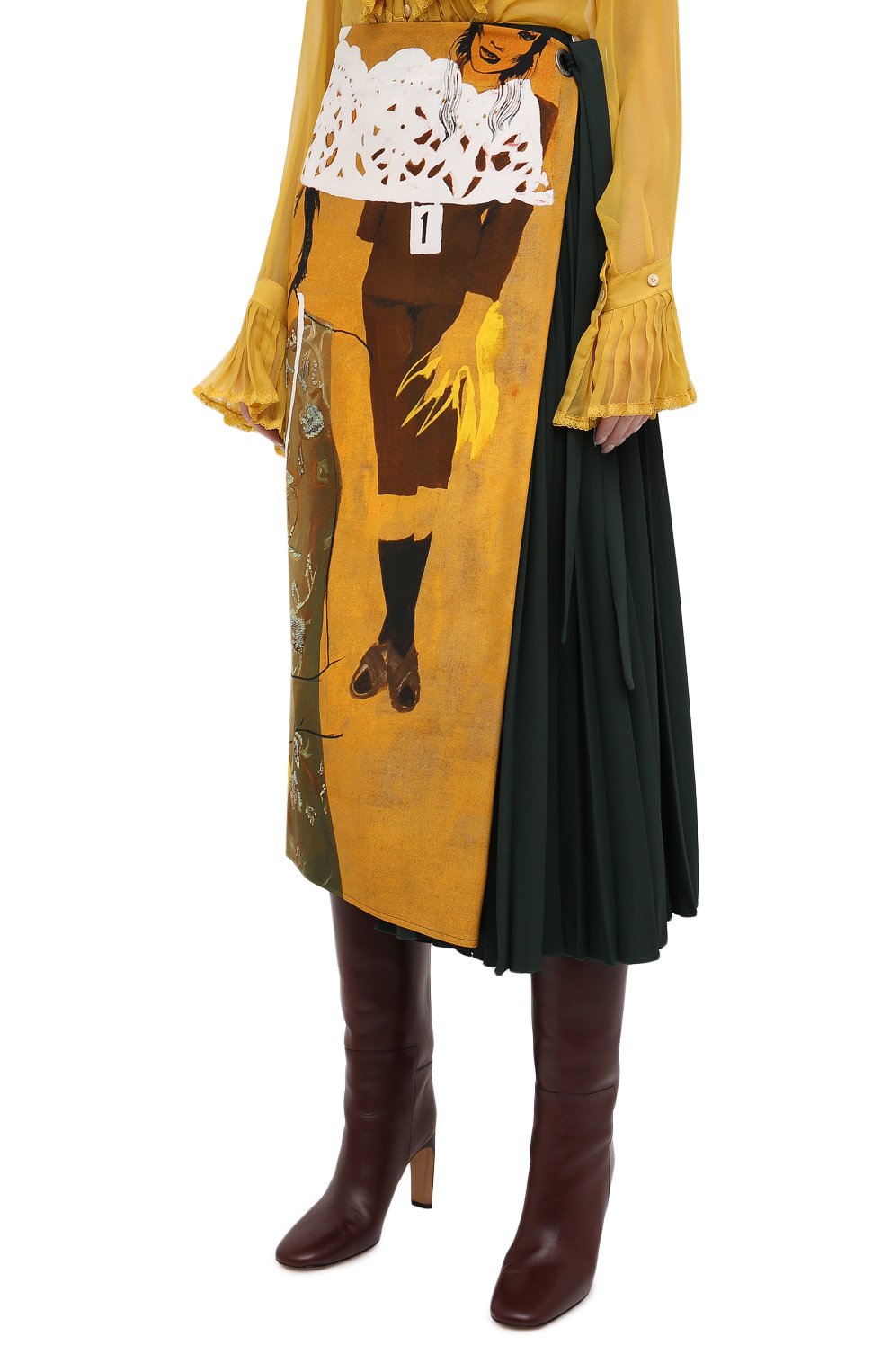 Юбка из вискозы CHLOÉ, арт. CHC20WJU13343, фото 3