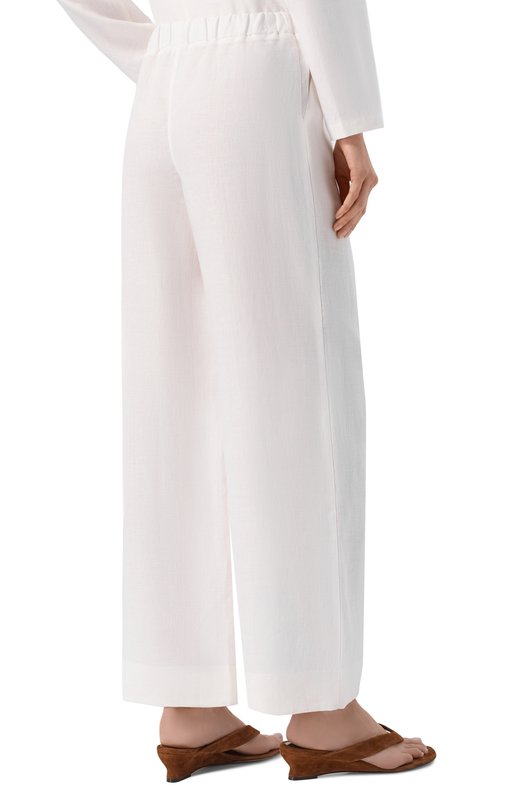 Льняные брюки Gran Sasso 76248/50000 Белый  76248/50000 Фото 4