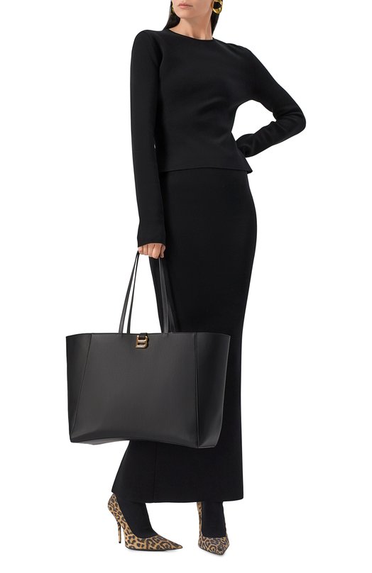 Сумка-тоут Hourglass Soft large Balenciaga 819380/2ABE7 Чёрный  819380/2ABE7 Фото 7