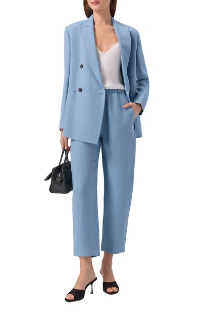 Брюки из вискозы и льна ANTONELLI FIRENZE, арт. Q8713/935, фото 2