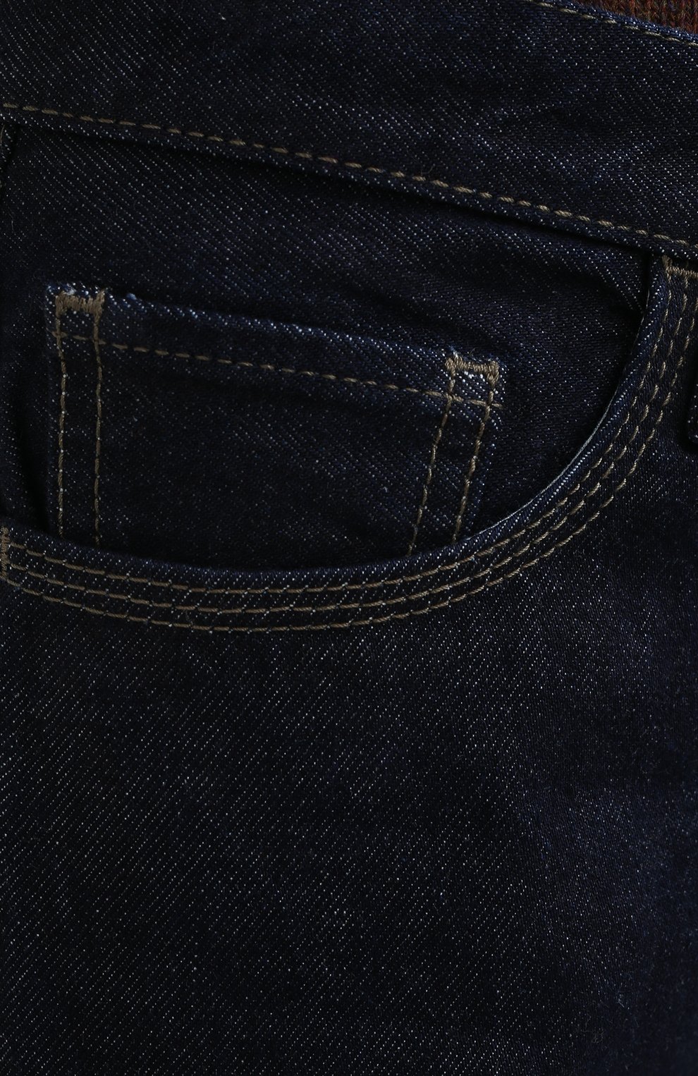 Джинсы ACNE STUDIOS темно-синего цвета по цене 13650 руб., арт. C00013/W, фото 5 Джинсы ACNE STUDIOS, арт. C00013/W, фото 5