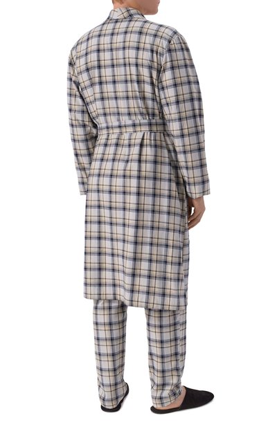 Хлопковый халат HANRO, арт. 075729, фото 4