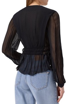 Блузка из вискозы ISABEL MARANT ETOILE, арт. HT0552FA/C1J07E, фото 4