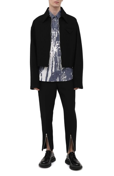 Хлопковая рубашка ALEXANDER MCQUEEN, арт. 649707/QQ044, фото 2