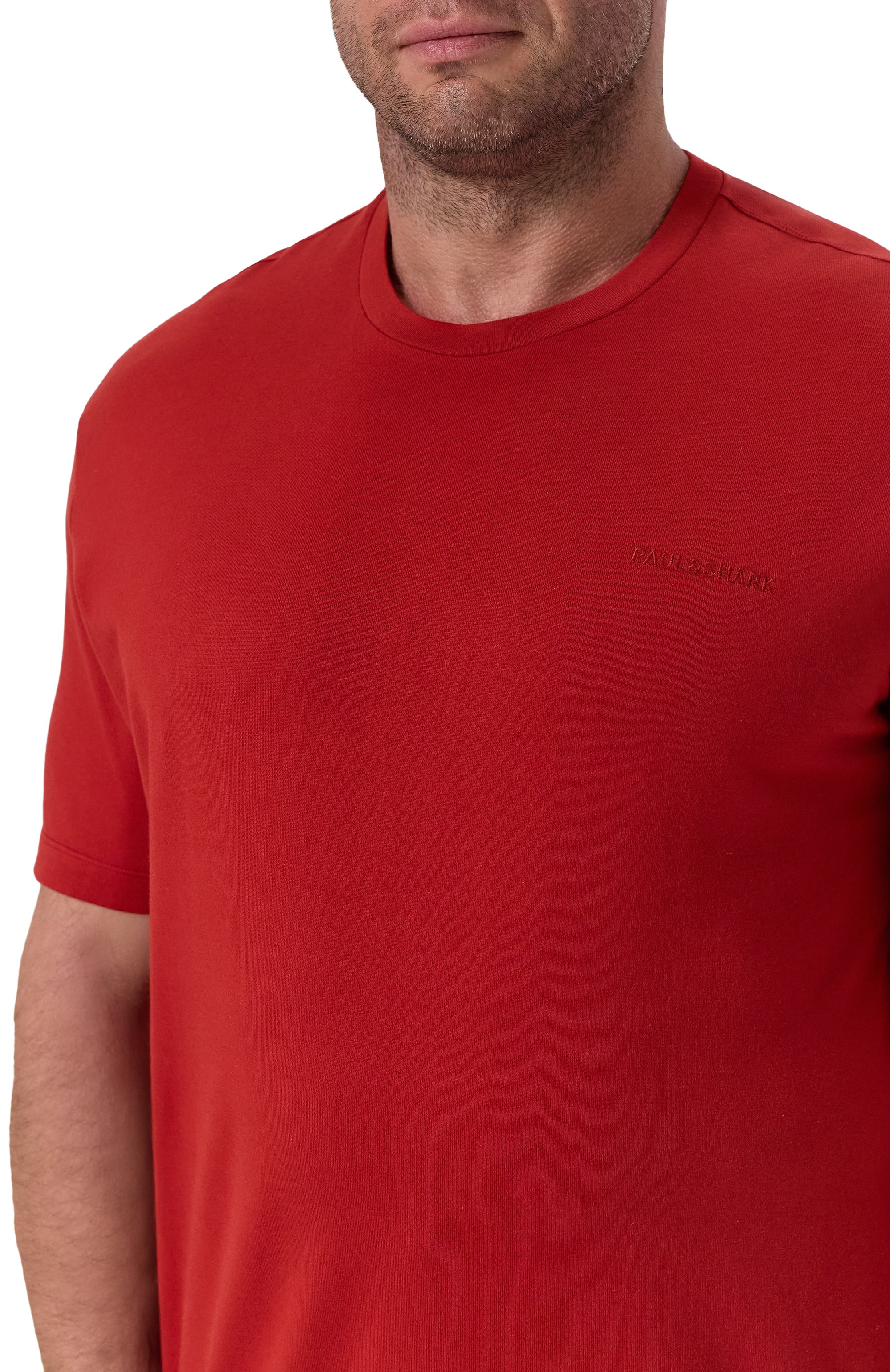 Хлопковая футболка PAUL&SHARK, арт. 15311607/3XL-6XL, фото 5