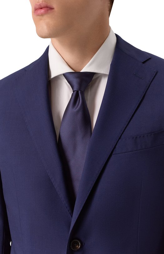 Шелковый галстук Stefano Ricci CCXL/96150 Синий  CCXL/96150 Фото 2
