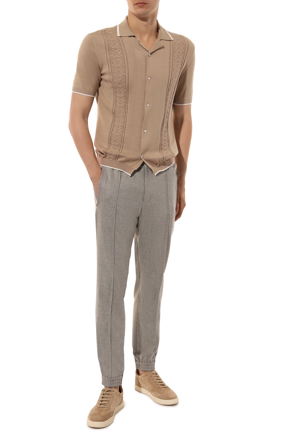 Замшевые кеды hybrid BRUNELLO CUCINELLI, арт. MZUSIB2252, фото 2