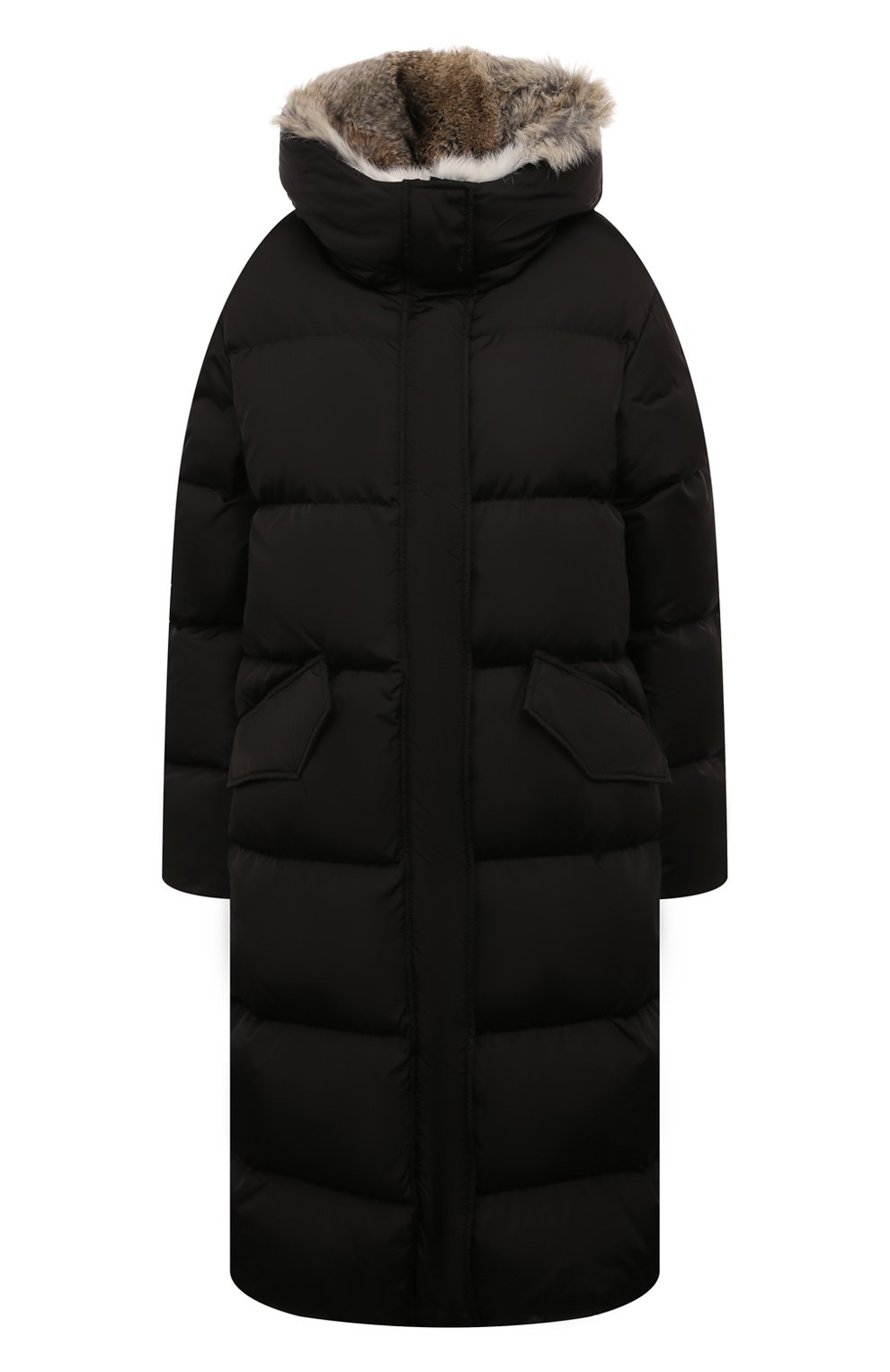 Пуховик с меховой отделкой LEMPELIUS, арт. 263B NEV/3000, фото 1