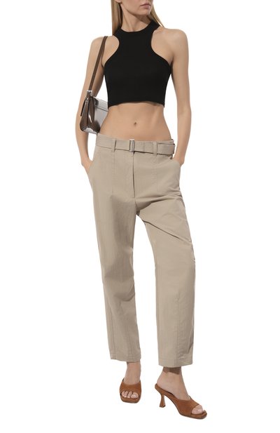 Женские хлопковые брюки BRUNELLO CUCINELLI, арт. ML180B1346