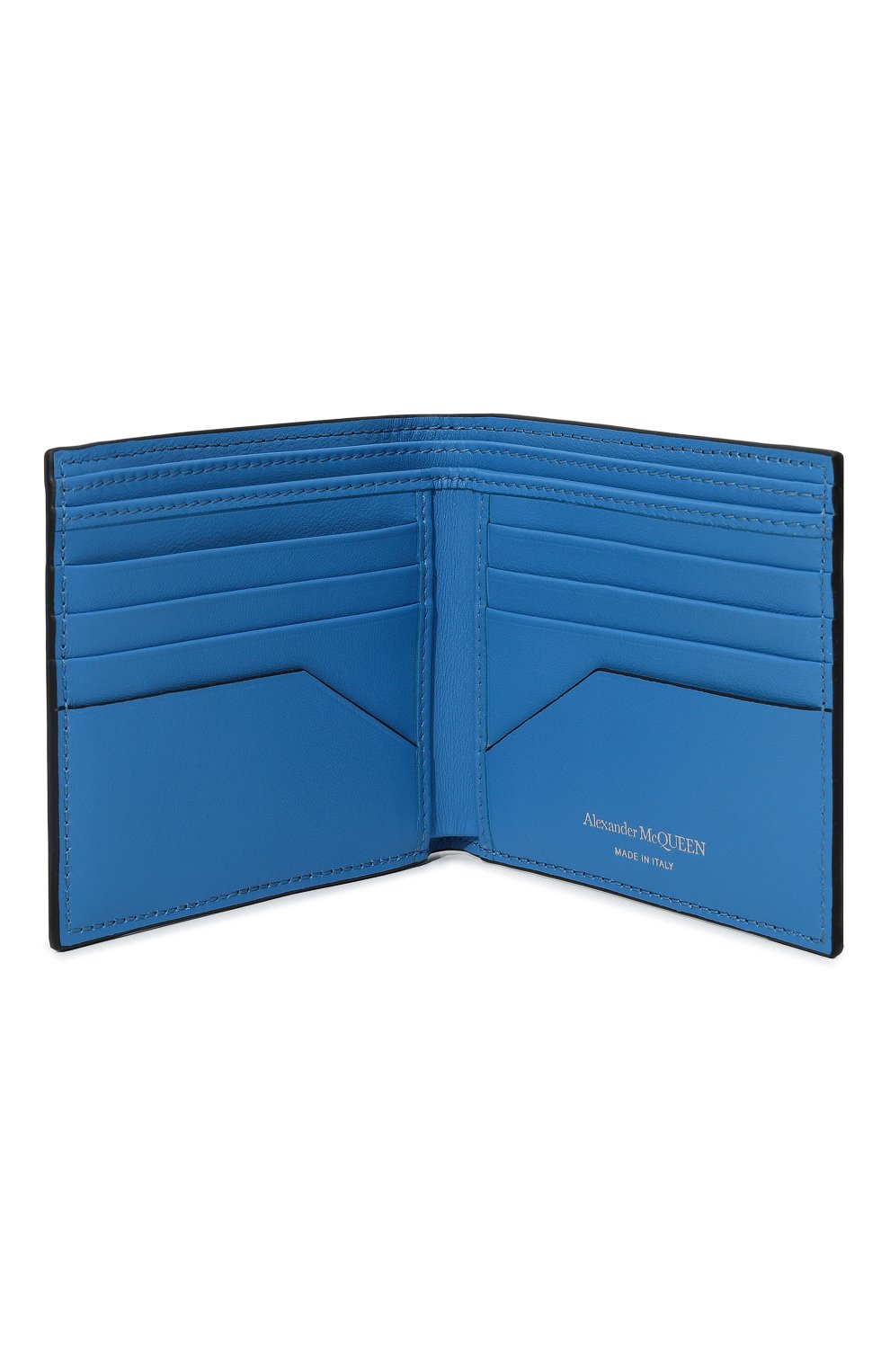 Кожаное портмоне ALEXANDER MCQUEEN черного цвета по цене 51650 руб., арт. 726320 1AAD0, фото 3 Кожаное портмоне ALEXANDER MCQUEEN, арт. 726320 1AAD0, фото 3