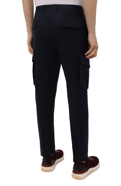 Шерстяные брюки-карго CORNELIANI, арт. 884L02-1818111/00, фото 4