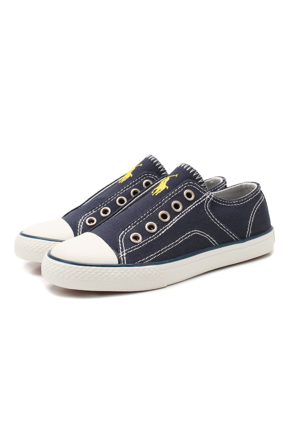 Текстильные кеды POLO RALPH LAUREN, арт. RF100782/CHILDREN, фото 1