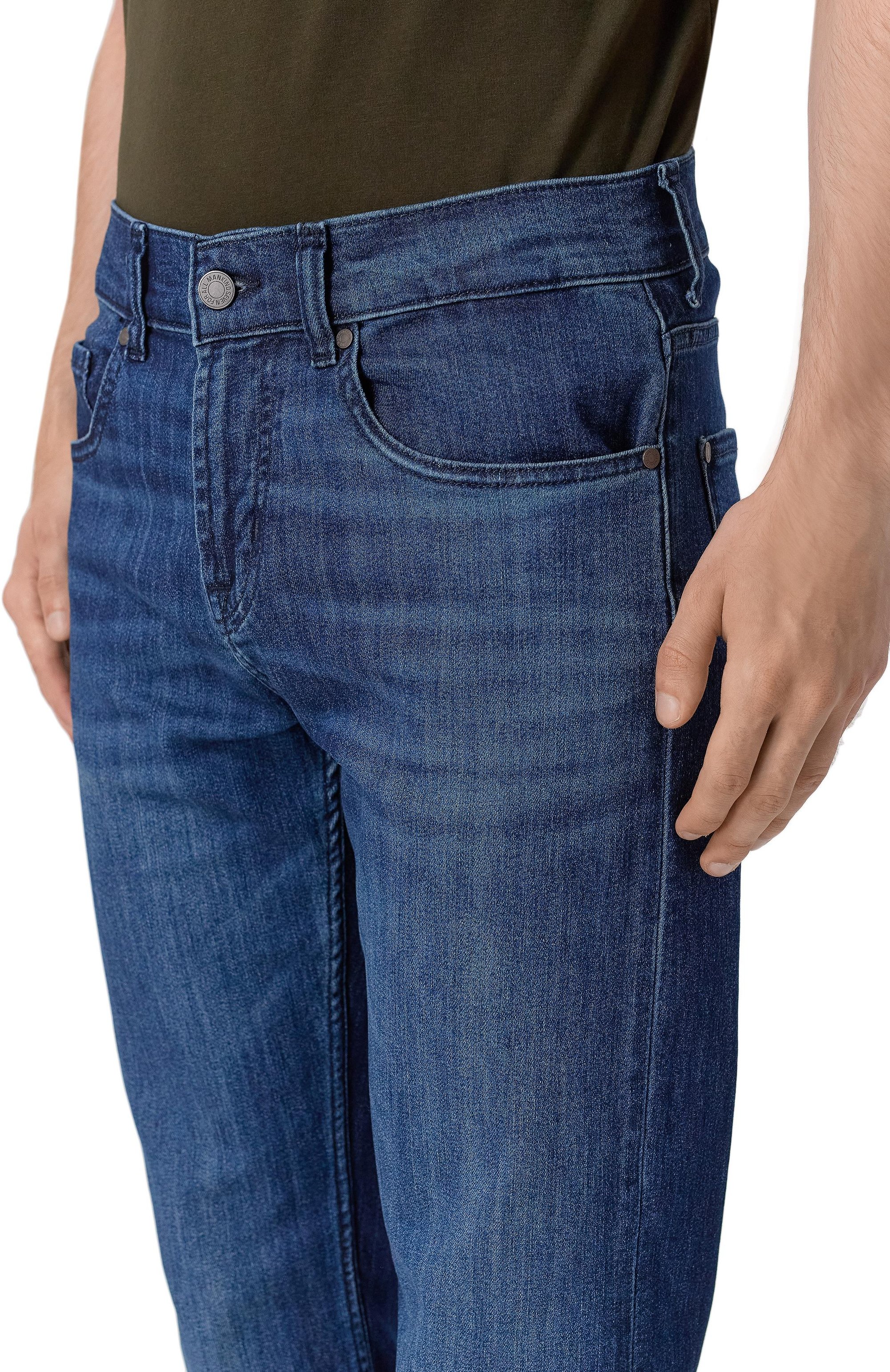 Джинсы brett 7 FOR ALL MANKIND темно-синего цвета по цене 32950 руб., арт. 7T05083L, фото 5 Джинсы brett 7 FOR ALL MANKIND, арт. 7T05083L, фото 5