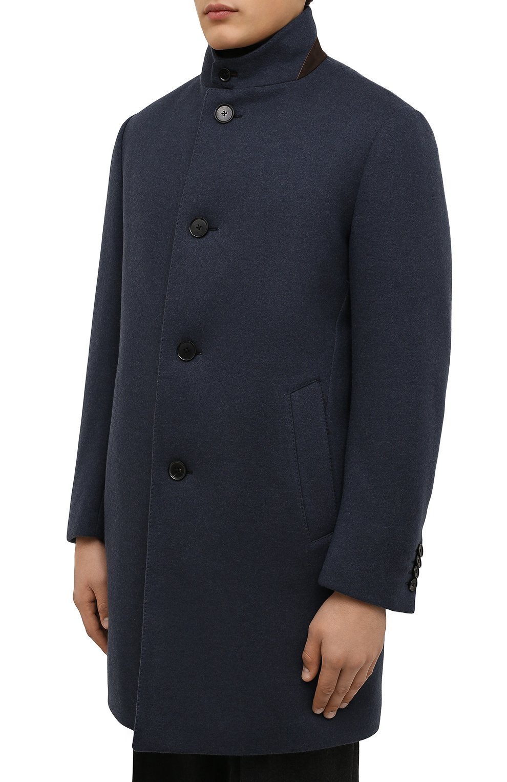 Кашемировое пальто с подкладкой из нутрии ZEGNA, арт. 277022/42PNS0, фото 3