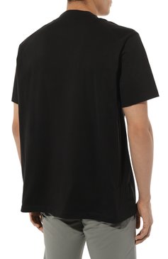 Мужская хлопковая футболка Y-3 черного цвета, арт. IT7521 | Фото 4 (Рукава: Короткие; Длина (для топов): Стандартные; Принт: С принтом; Материал сплава: Проставлено; Материал внешний: Хлопок; Драгоценные камни: Проставлено; Стили: Кэжуэл)