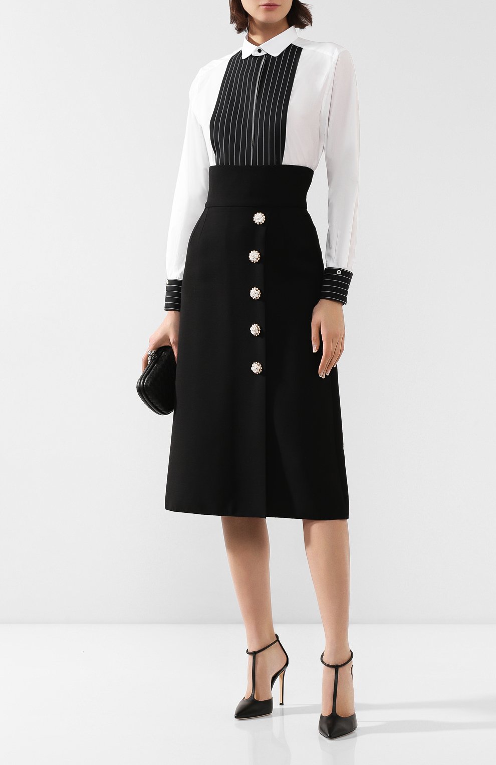 Хлопковая рубашка DOLCE & GABBANA, арт. F5L58T/FU5K9, фото 2
