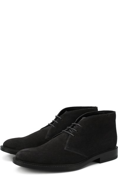 Замшевые ботинки на шнуровке TOD’S, арт. XXM45A00D80RE0B603, фото 1