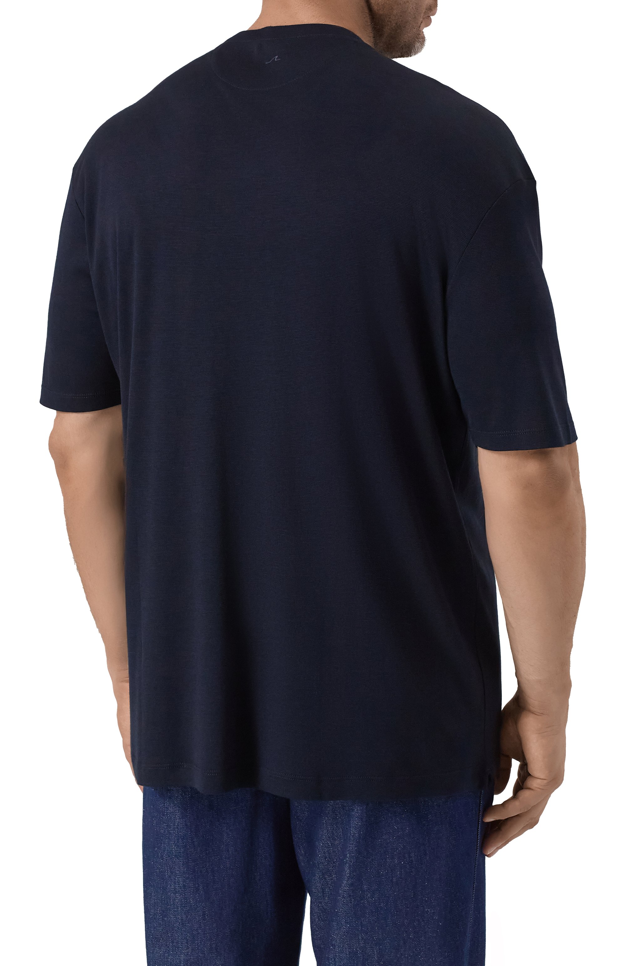 Футболка из хлопка и лиоцелла PAUL&SHARK, арт. 15311602/3XL, фото 4